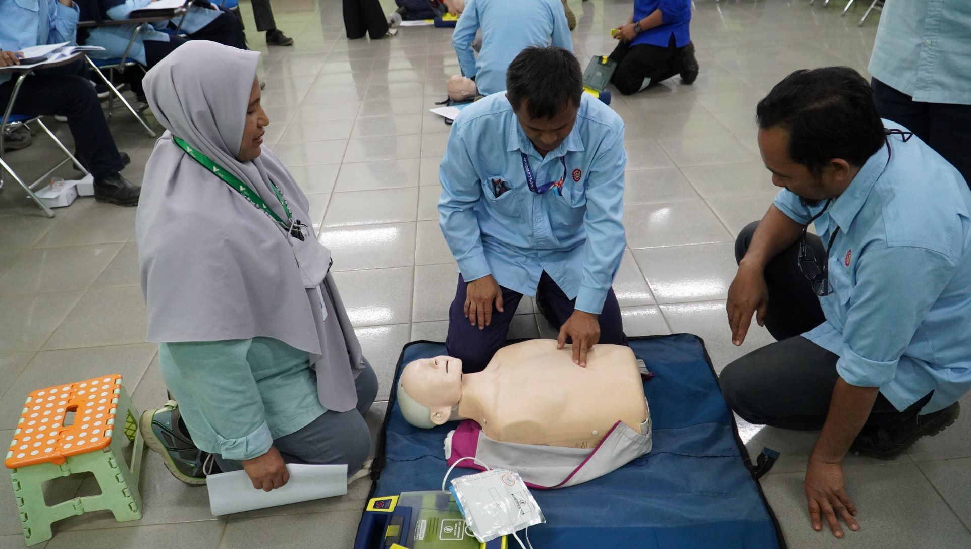 Pelatihan Pertolongan Pertama Gawat Darurat – Akademi Teknik Soroako